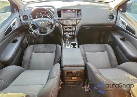 2020 Nissan Pathfinder Sv z USA, uszkodzony, nr VIN 5N1DR2BN2LC634727